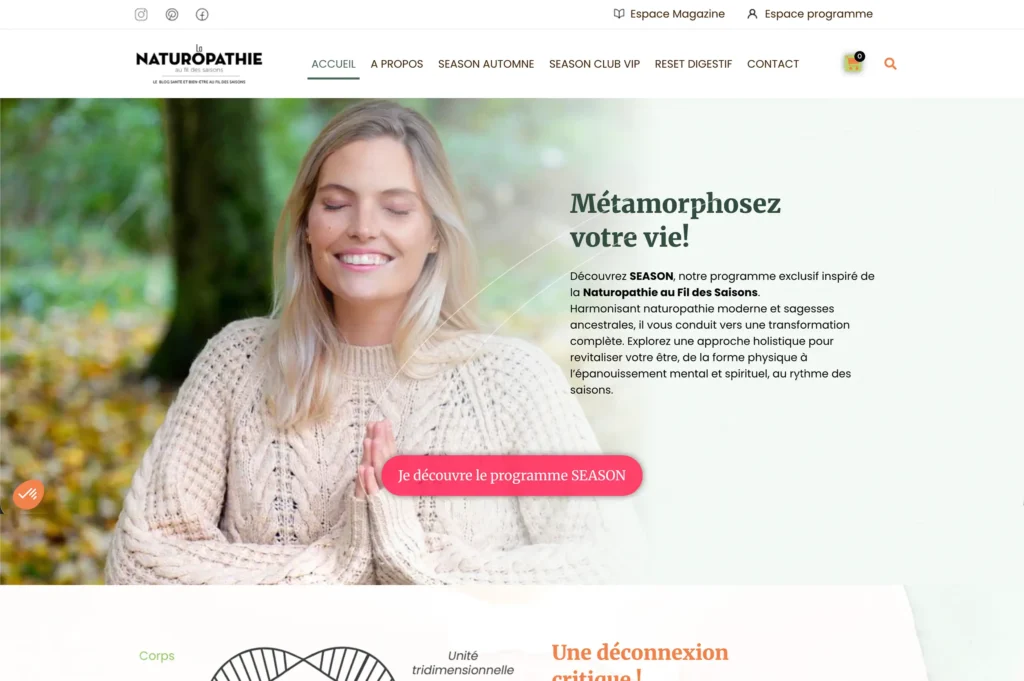 La Naturopathie au fil des saisons