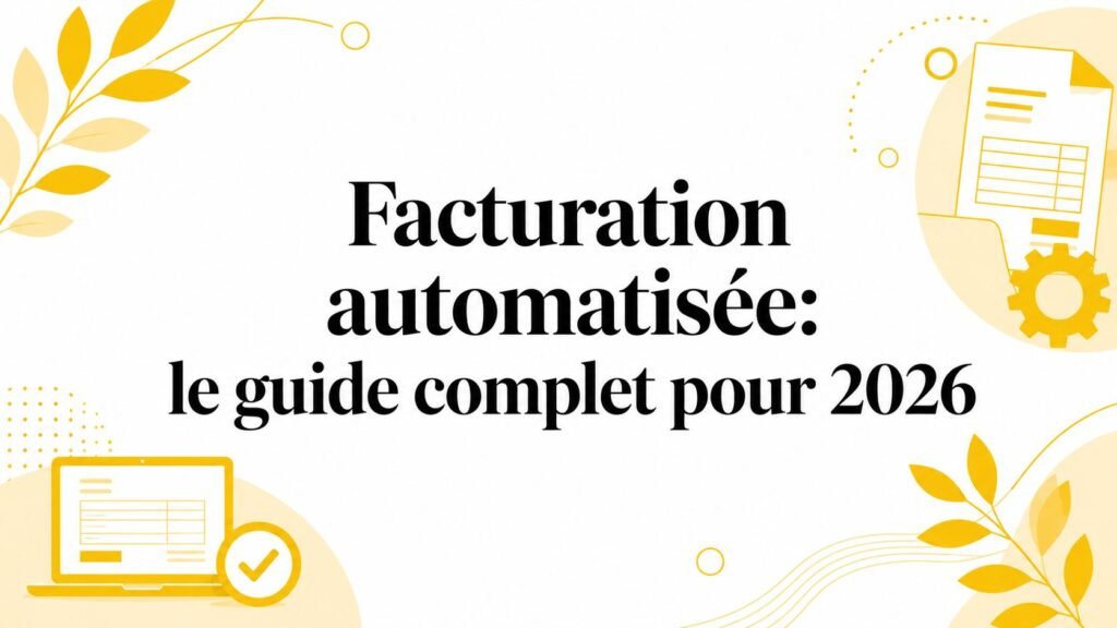 Facturation automatisée: le guide complet pour 2026