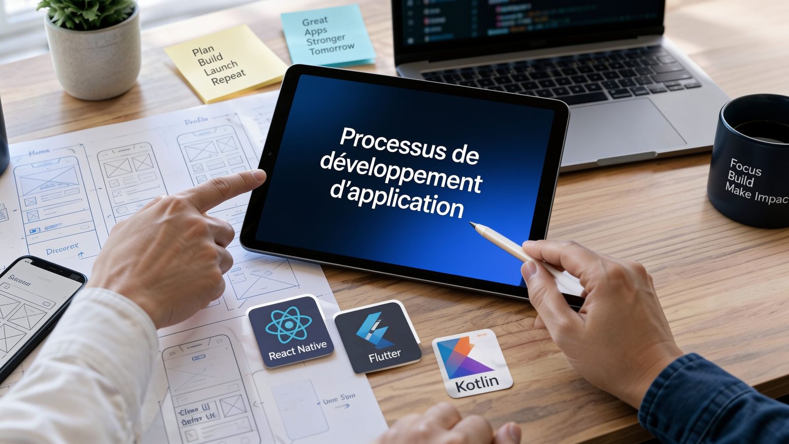 Développement application mobile : le guide complet 2026